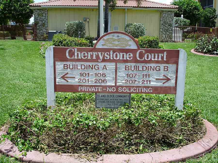 Cherrystone Court Signage